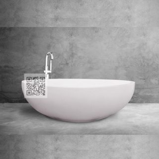 BTZ022 Terrazzo Bathtub – Premium Stone Bath for Luxurious Living Spaces