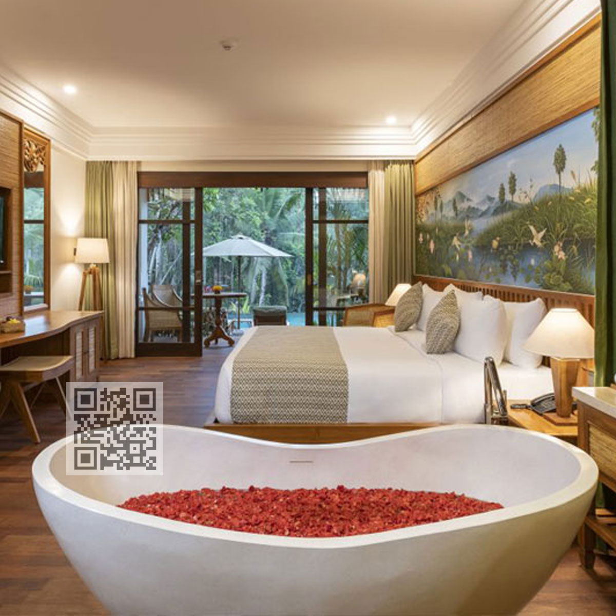 BTZ06 Terrazzo Bathtub – Unique Boat-Shaped Freestanding Stone Bath - Image 3